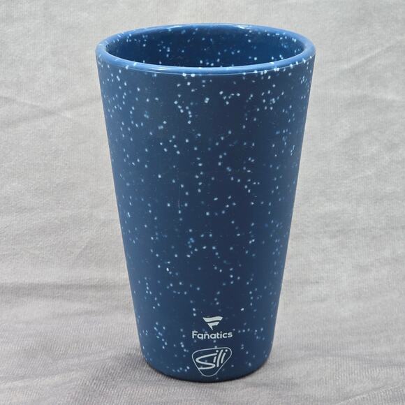 Sili Blue Dallas Cowboys Fanatics Football Drink Silicone 16 OZ Pint Glass Cup - Picture 2 of 7